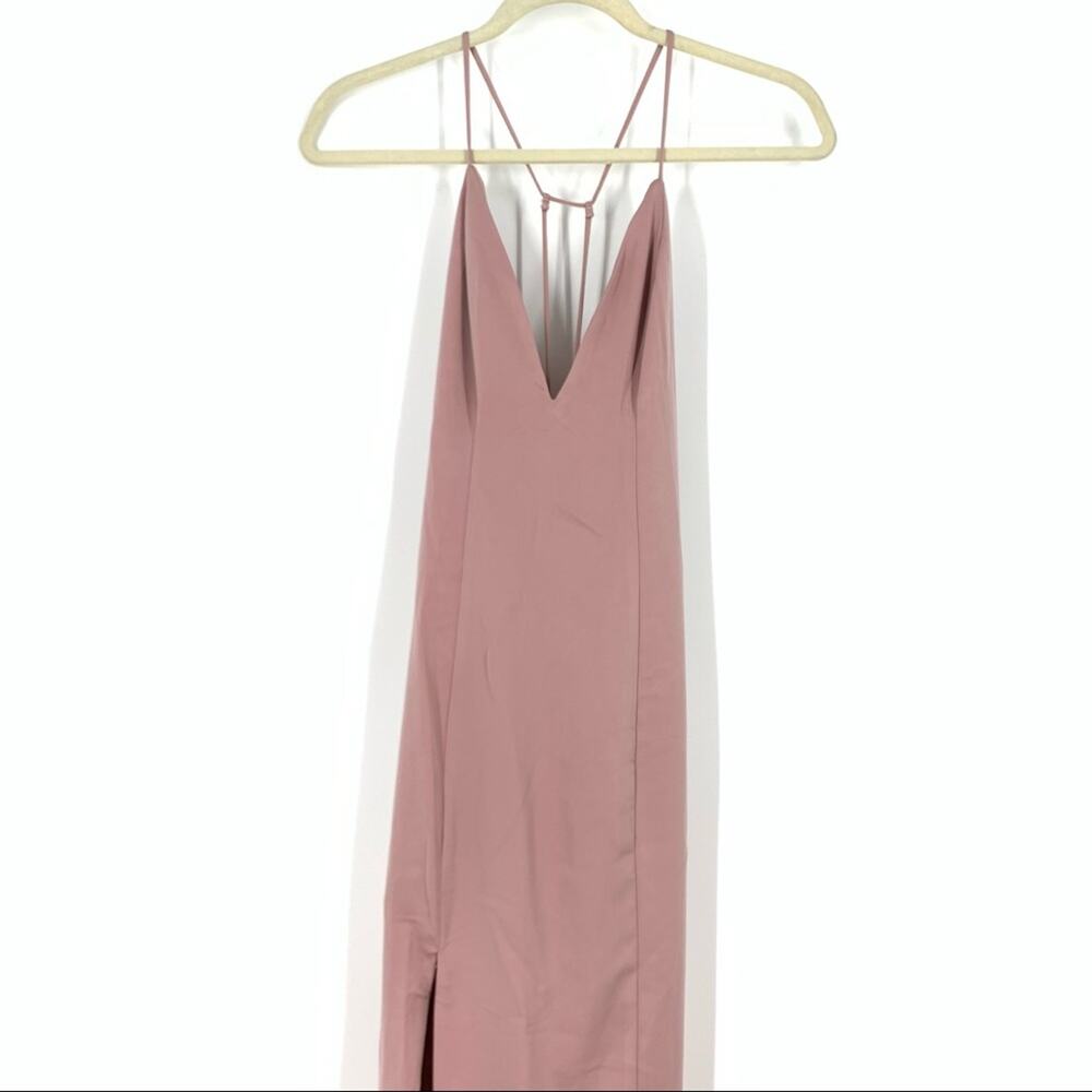 Privacy Please Kilgore Gown in Lilac Women’s Medium Maxi Gown Strappy NWT - Picture 10 of 12